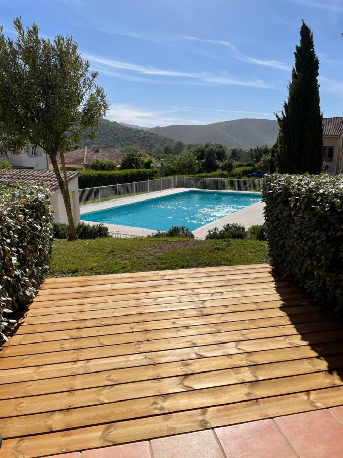 T2 Pour 4 Pers, Charmante Residence Avec Piscine 奥莱塔 外观 照片